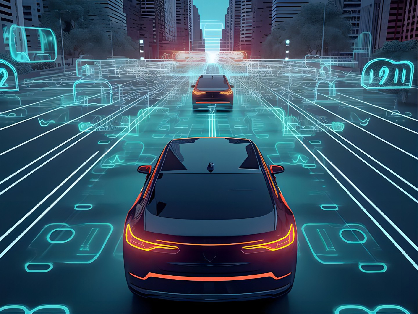 How will road lighting change in the future when cars will be connected?